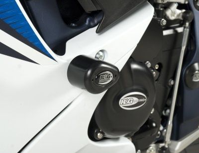 Aero padací chrániče R&G Racing pro motocykly SUZUKI GSXR600/750 L1 (´11), černé